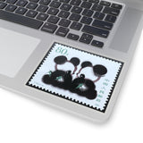 Panda Bear Asia Stamp Sticker