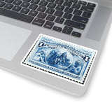 Columbus Blue Stamp Sticker