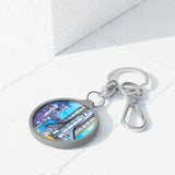 Space Rocket Keyring
