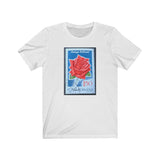 Red Rose Stamp T-shirt