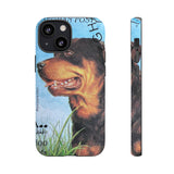 Rottweiler Dog Tough Phone Case