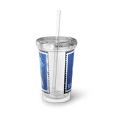 Queen Blue Acrylic Cup