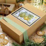 Lemon Citrus Bermuda Stamp Sticker