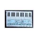 Piano Keys Stamp Sticker