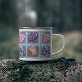 Minerals 1974 Stamp Enamel Mug