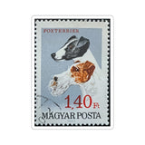 Fox Terrier Stamp Sticker