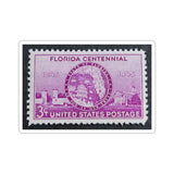 Florida State Stamp Sticker