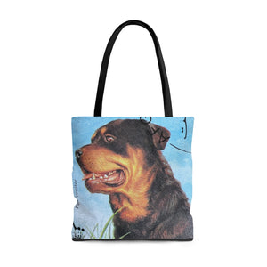 Rottweiler Dog Tote Bag