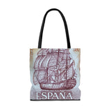 Spain Ship Tote Bag