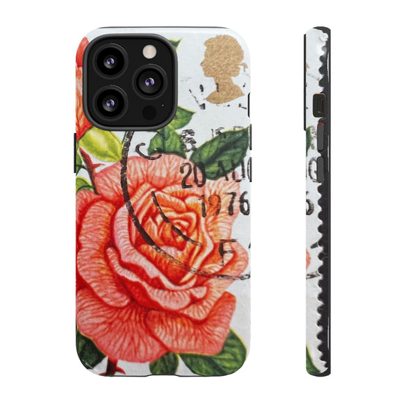 Roses 1976 Stamp - Tough Phone Case