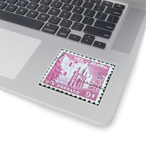 The Alamo Stamp Sticker