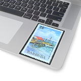 Boat Hut Stamp Sticker