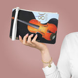Violin Clutch Bag