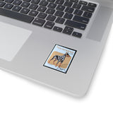 Doberman Dog Stamp Sticker