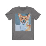 Welsh Corgi Dog Stamp T-shirt