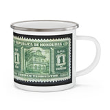 Templo 1935 Stamp Enamel Mug