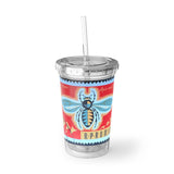Bee Acrylic Cup