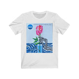 Skeleton Rose Stamp T-shirt