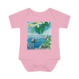 Japan Coastline Baby Onesie
