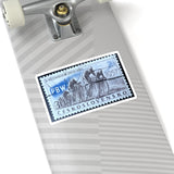 Bicycles 1957 Stamp Sticker