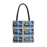 Man on the Moon 1969 Stamp Tote Bag