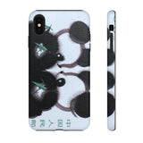 Panda Bear Asia Stamp - Tough Phone Case