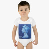 Queen Stamp Baby Onesie