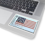 Bennington Flag Stamp Sticker