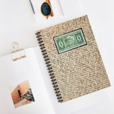 Honduras Stamp Spiral Notebook