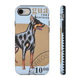 Doberman Dog Tough Phone Case