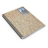 French Hotel Stamp Spiral Notebook