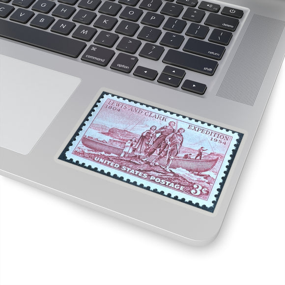 Lewis and Clark Stamp Sticker