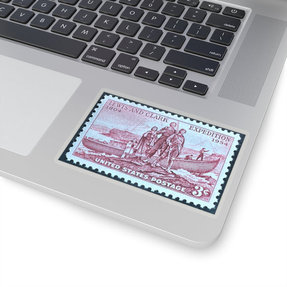 Lewis and Clark Stamp Sticker