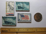 Marine Magnets - Recycled Postage