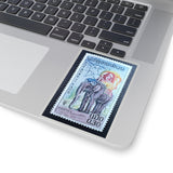 Elephant Stamp Sticker