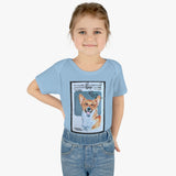 Welsh Corgi Dog Stamp Baby Onesie