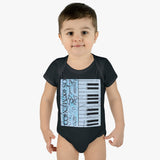 Piano Player Baby Onesie