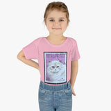 White Persian Cat Stamp Baby Onesie