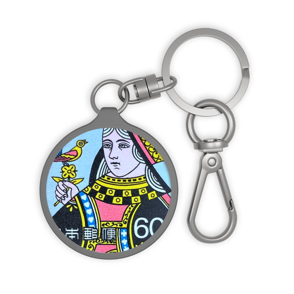 Queen of Hearts Keyring