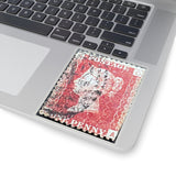 One Penny Stamp Sticker