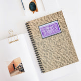 Liberty Under Law Stamp Spiral Notebook