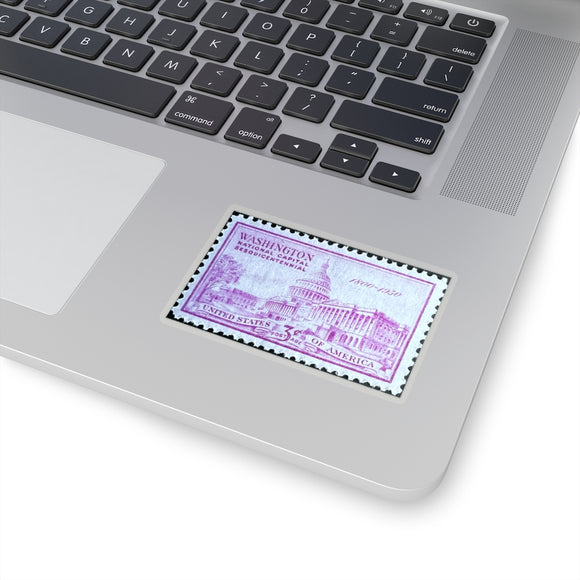 Washington Capital Stamp Sticker