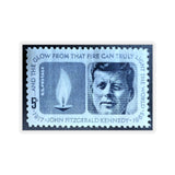 John F Kennedy Stamp Sticker