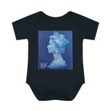 Queen Stamp Baby Onesie
