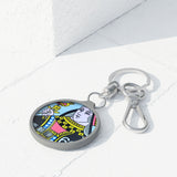Queen of Hearts Keyring