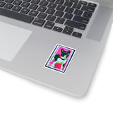 French Bull Dog Stamp Sticker