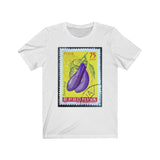 Eggplant Stamp T-shirt