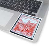 Columbian Castle Stamp Sticker