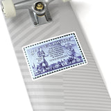 Newspaper Boy Stamp Sticker