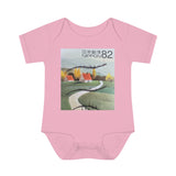 Road Home Stamp Baby Onesie